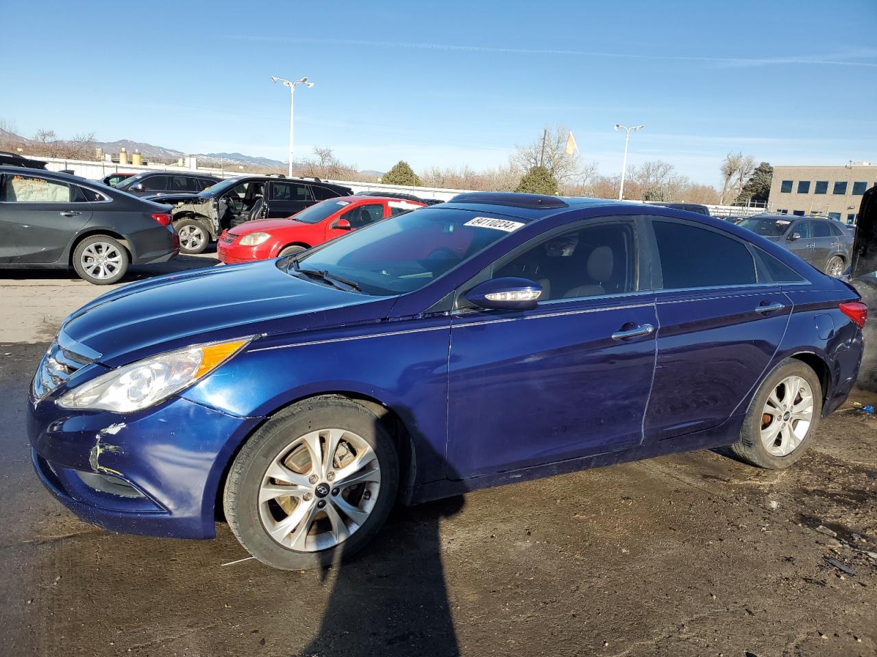 VIN 5NPEC4AC4DH644249 2013 HYUNDAI SONATA no.1