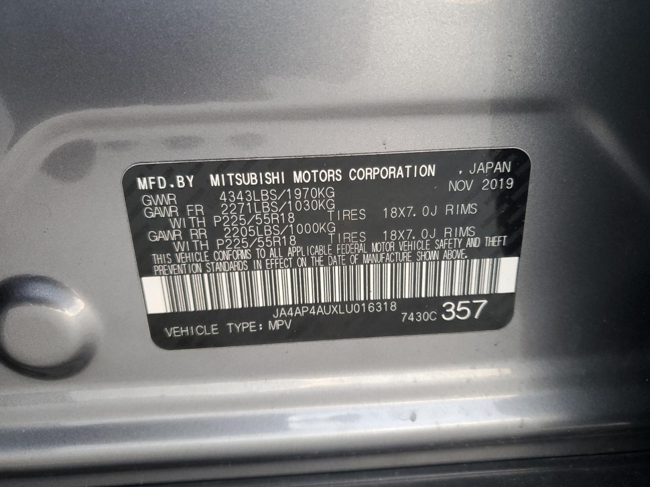 2020 Mitsubishi Outlander - Image 12