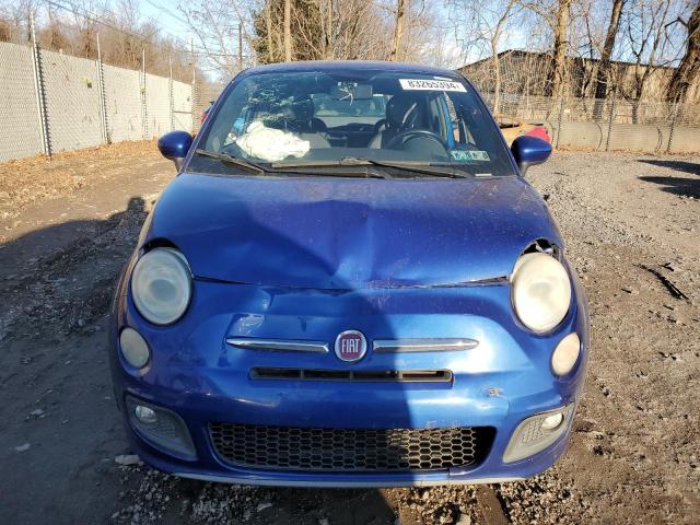  FIAT 500 2012 Синий