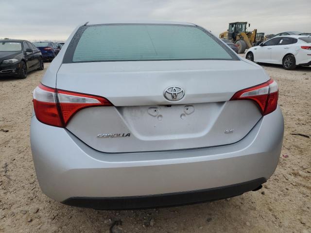  TOYOTA COROLLA 2016 Silver