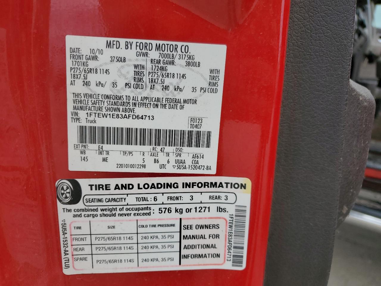 2010 Ford F-150 - Image 12