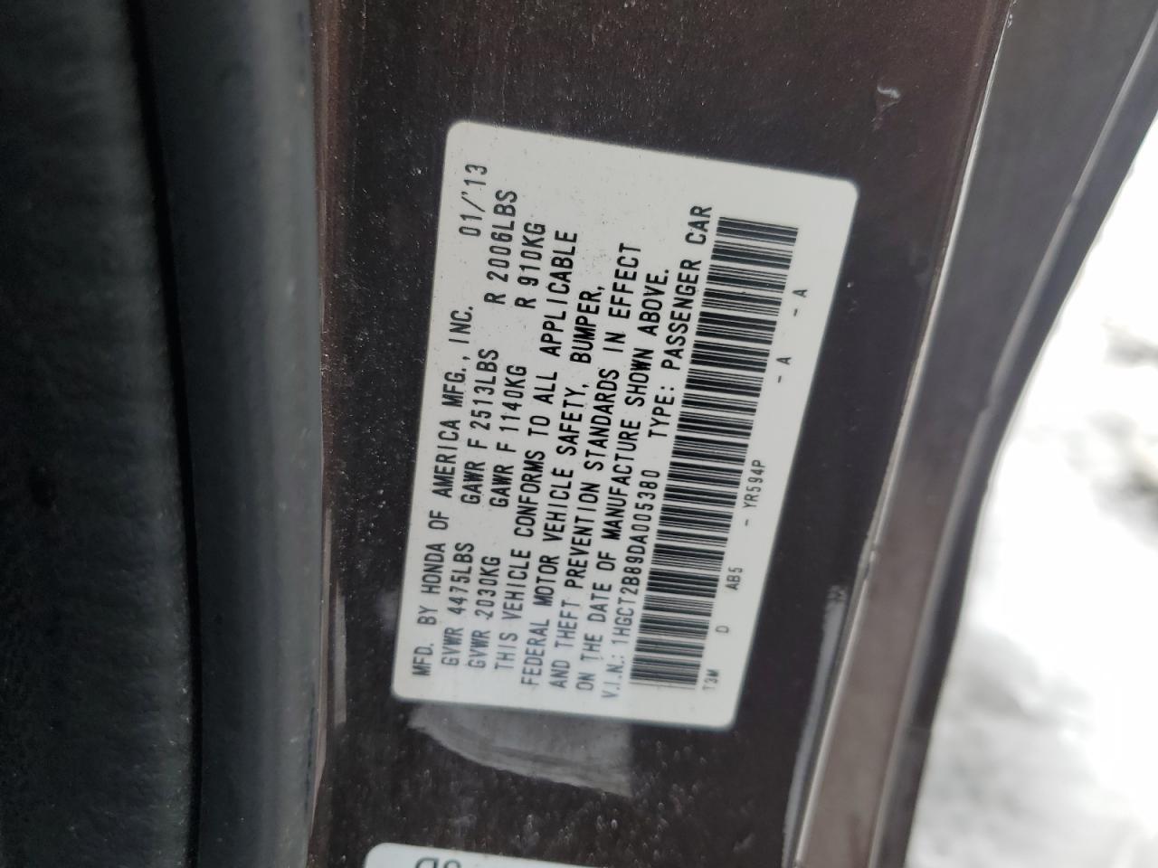 2013 Honda Accord - Image 13