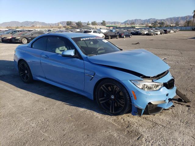  BMW M4 2017 Синий