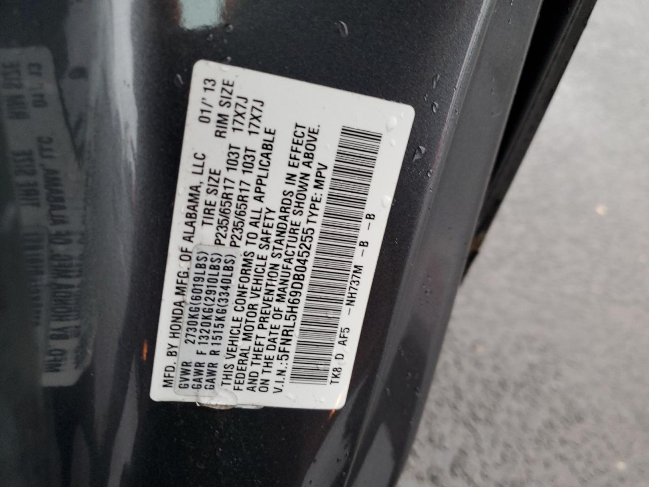 2013 Honda Odyssey - Image 13