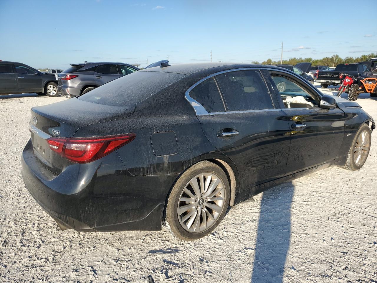 VIN JN1EV7AP8KM518643 2019 INFINITI Q50 no.3