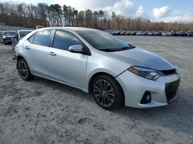 Sedans TOYOTA COROLLA 2016 Srebrny