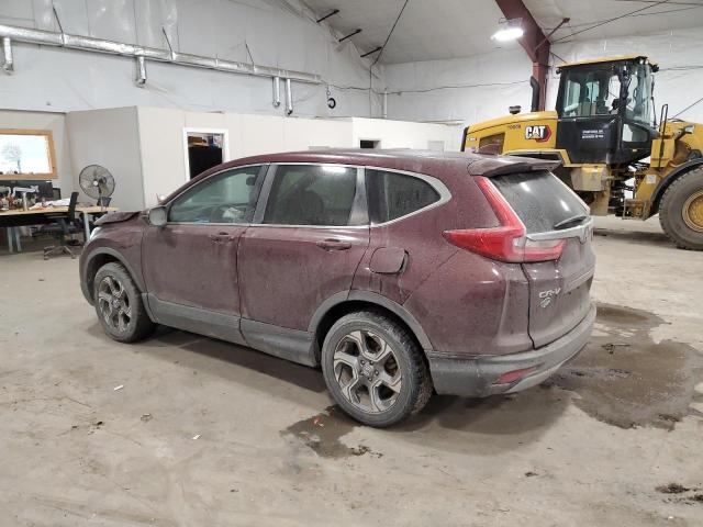  HONDA CRV 2017 Бордовий