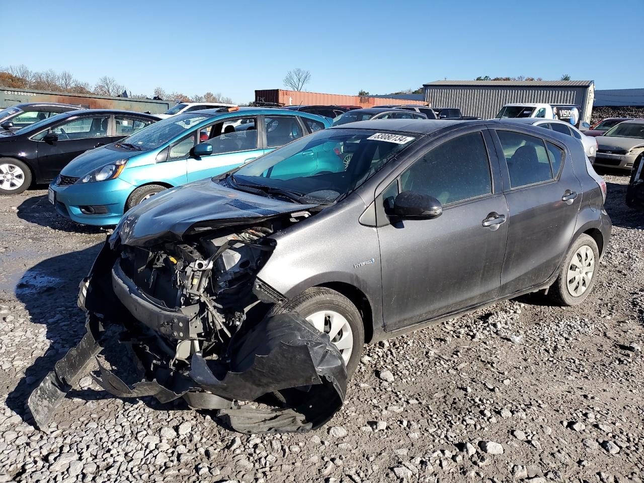 VIN JTDKDTB36E1570379 2014 TOYOTA PRIUS no.1