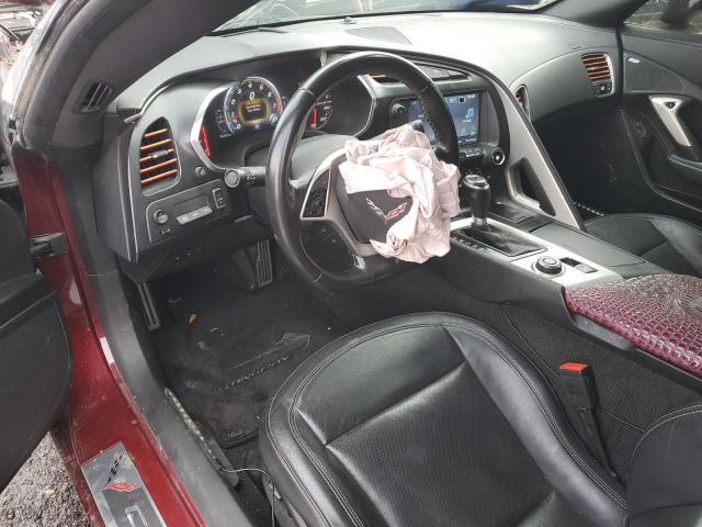 Cabriolets CHEVROLET CORVETTE 2016 Burgundy