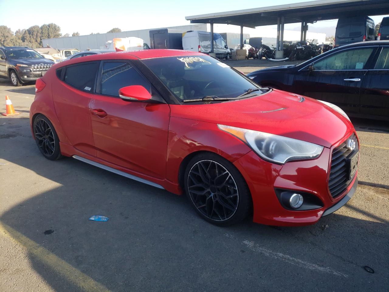 VIN KMHTC6AE6DU177812 2013 HYUNDAI VELOSTER no.4