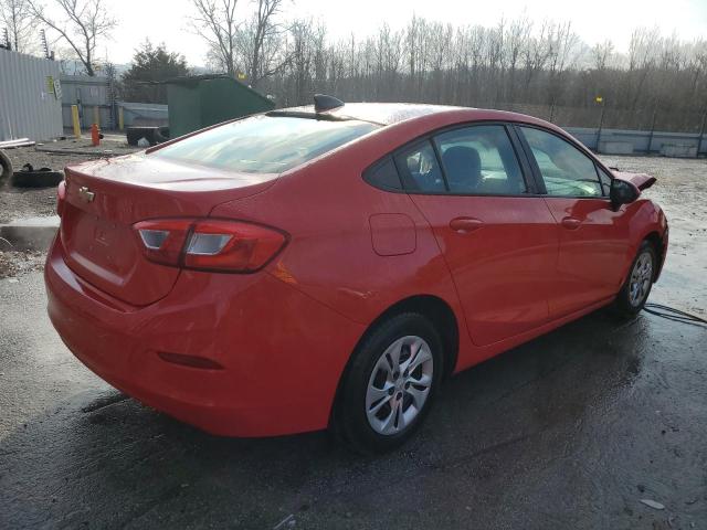  CHEVROLET CRUZE 2019 Красный