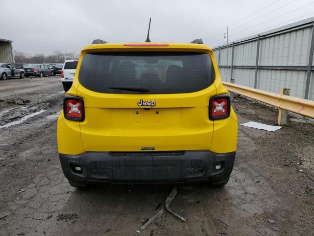 Паркетники JEEP RENEGADE 2016 Желтый