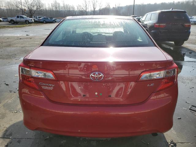  TOYOTA CAMRY 2012 Czerwony