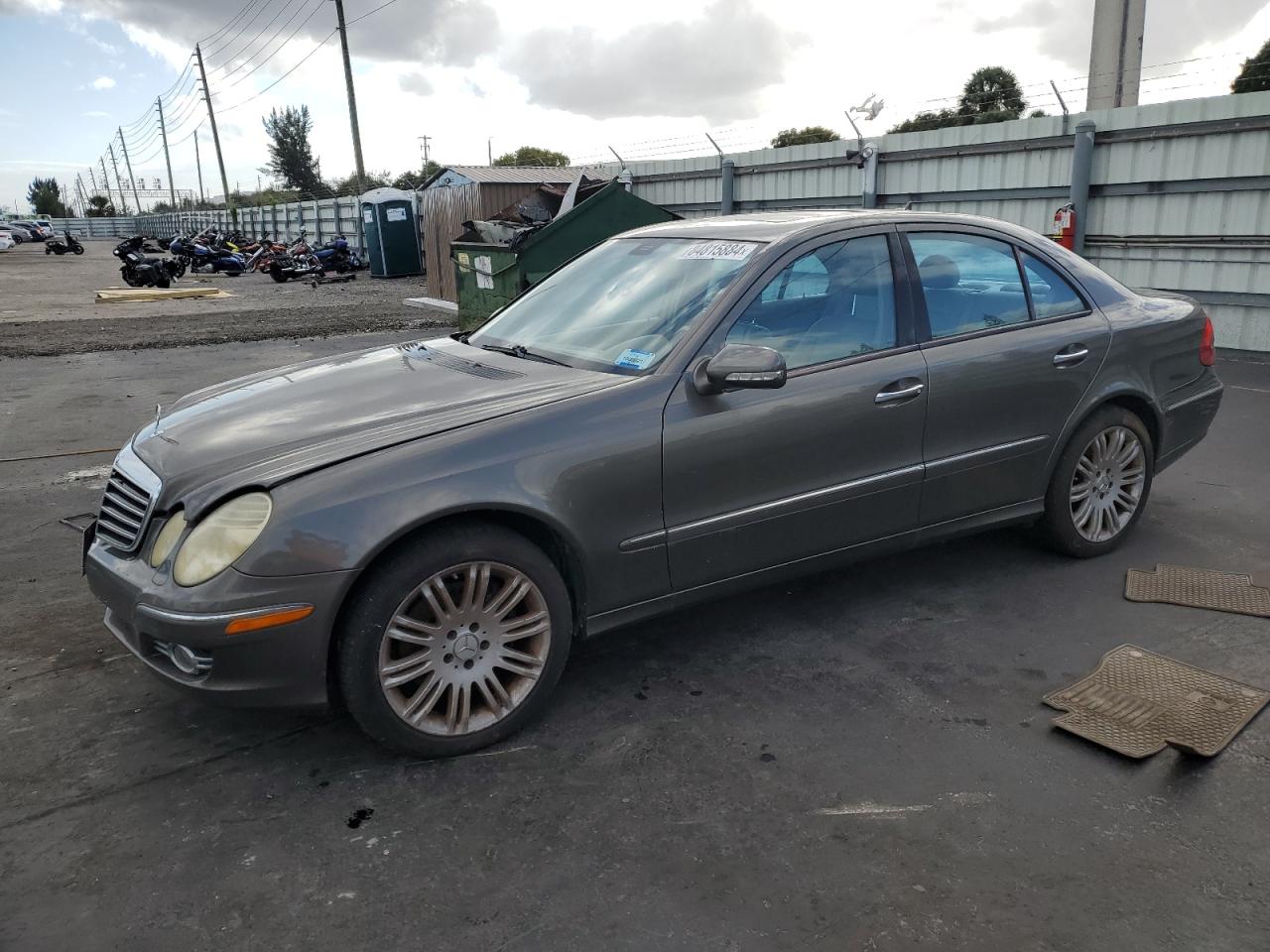 2008 Mercedes-Benz E 350 4Matic grey null gas WDBUF87X68B275064 photo #1