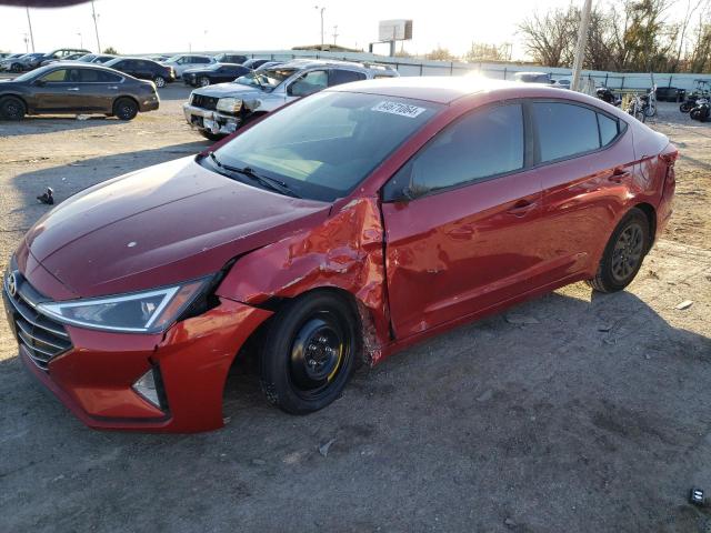  HYUNDAI ELANTRA 2019 Burgundy