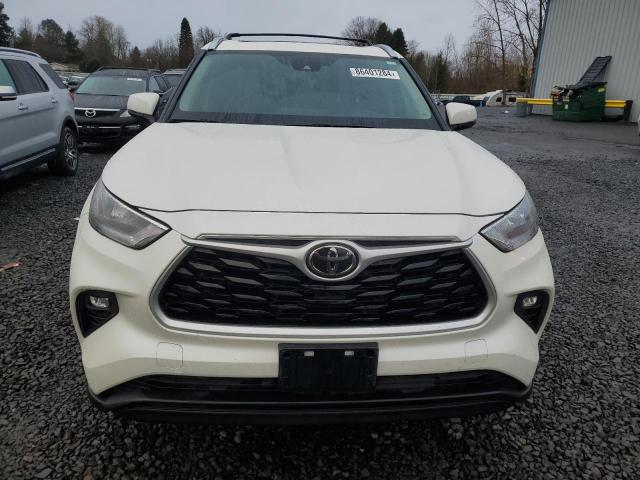  TOYOTA HIGHLANDER 2020 Белы