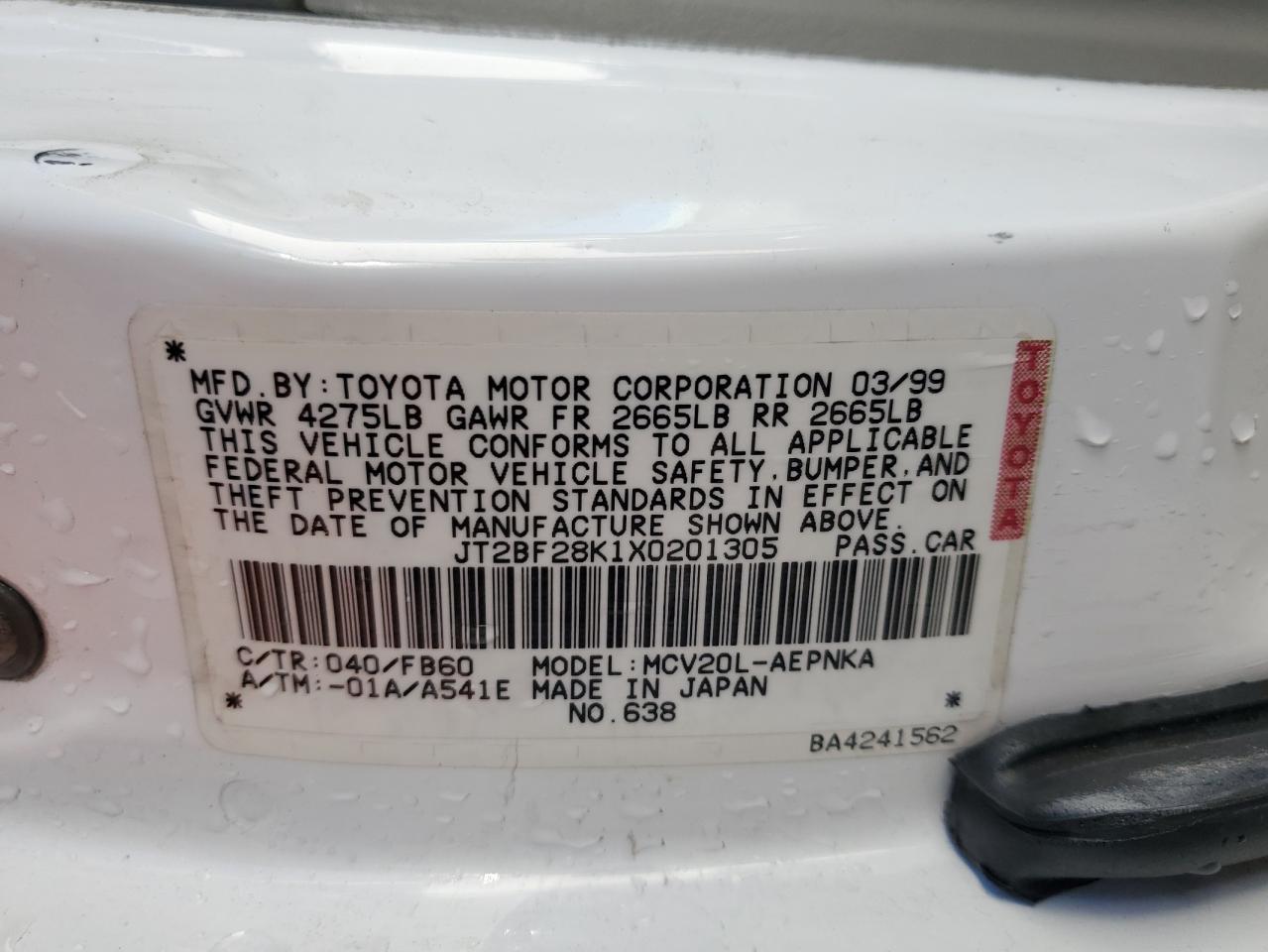 1999 Toyota Camry - Image 12