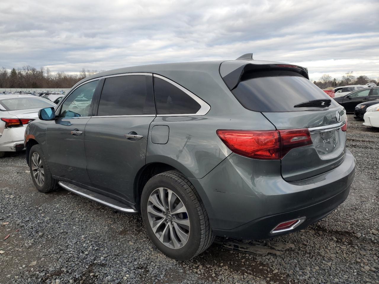 VIN 5FRYD3H41FB005104 2015 ACURA MDX no.2