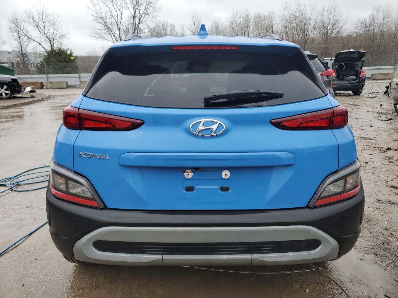 2022 Hyundai Kona Sel VIN: KM8K62AB0NU761786 Lot: 84078254