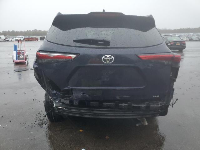  TOYOTA HIGHLANDER 2022 Синий