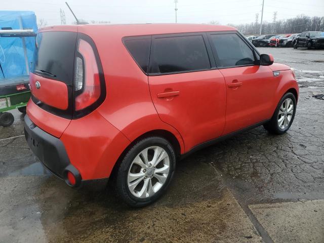 Parquets KIA SOUL 2015 Czerwony