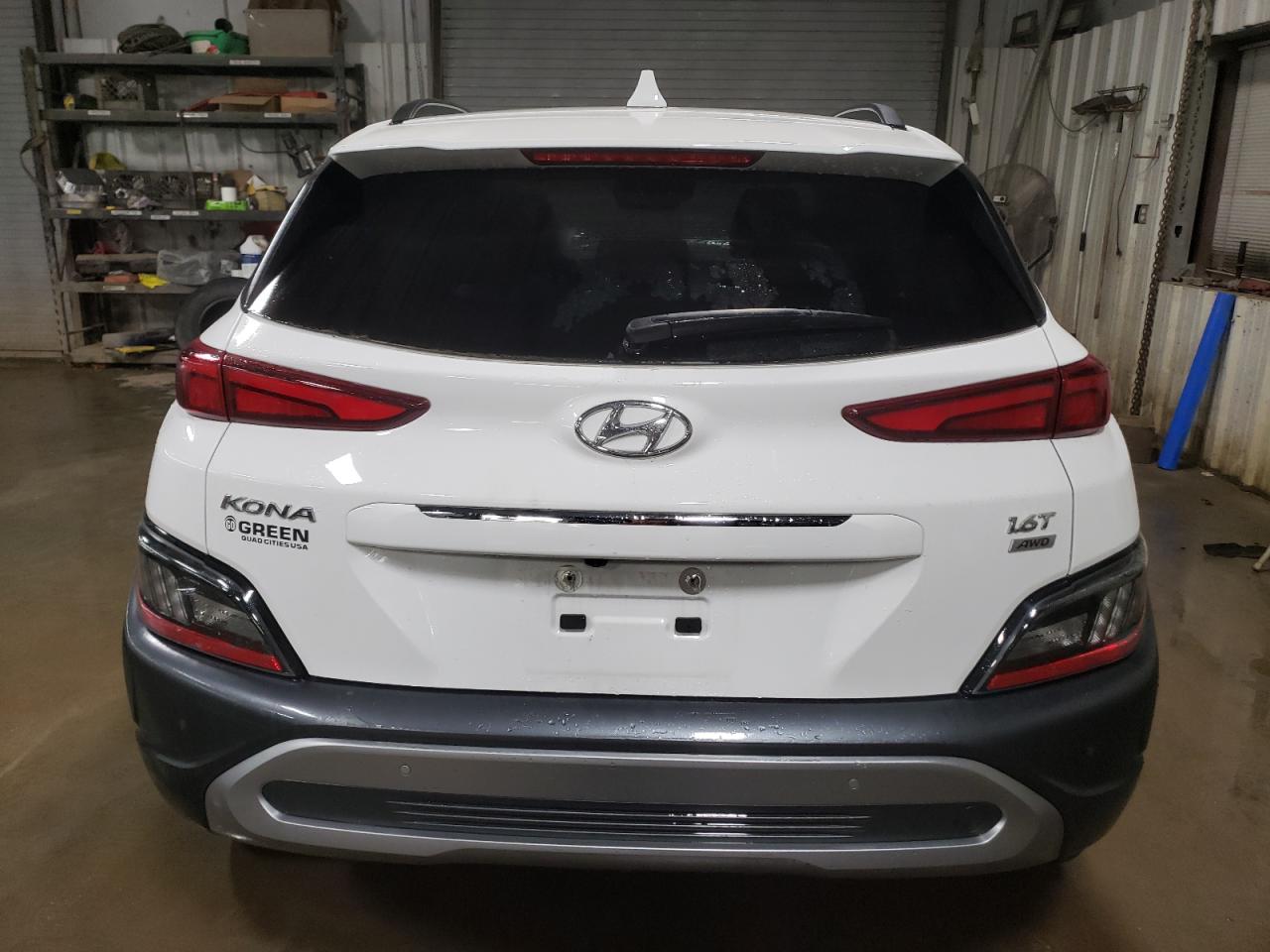 2022 Hyundai Kona Limited VIN: KM8K5CA3XNU811059 Lot: 83989814