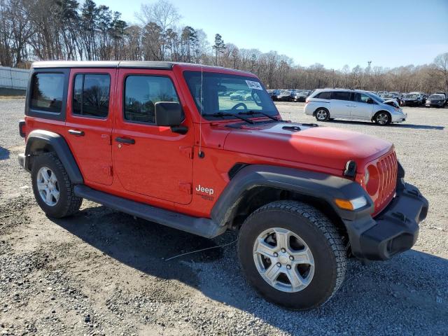  JEEP WRANGLER 2020 Czerwony