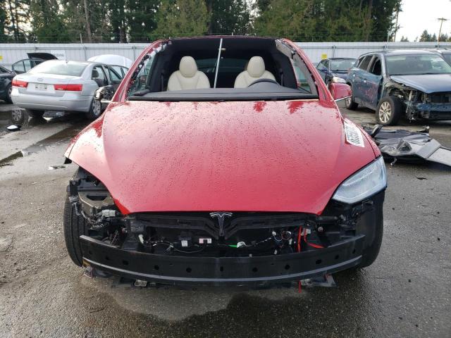  TESLA MODEL X 2020 Красный