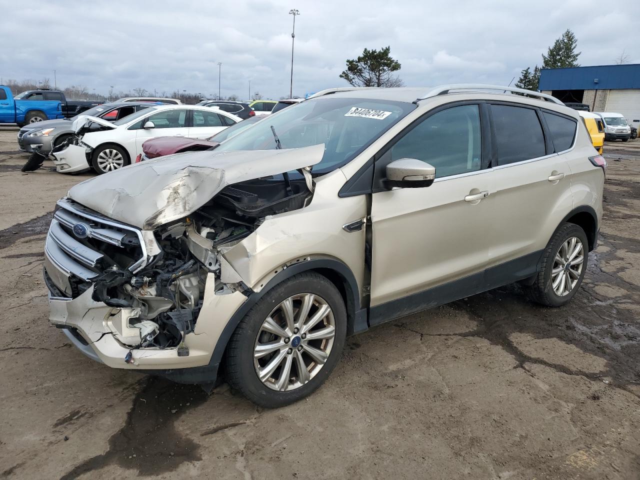 VIN 1FMCU0JD9HUA80269 2017 FORD ESCAPE no.1