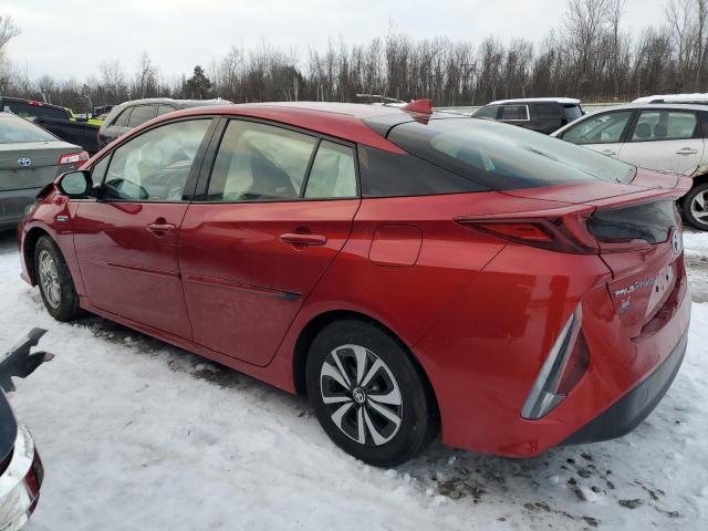  TOYOTA PRIUS 2018 Red