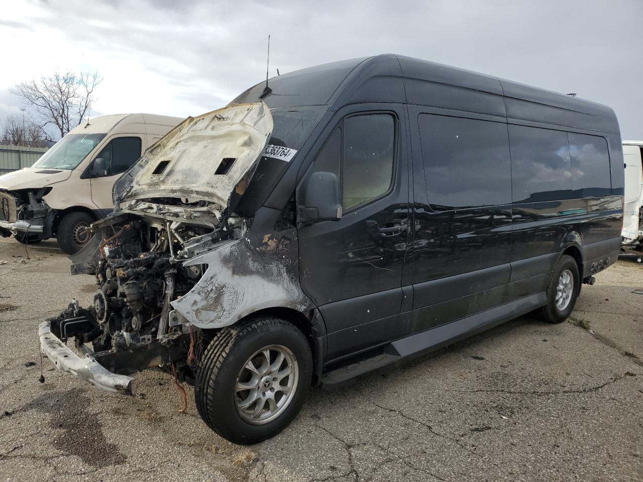 2020 Mercedes-Benz Sprinter 3500 на продаже в Woodhaven, MI - Burn