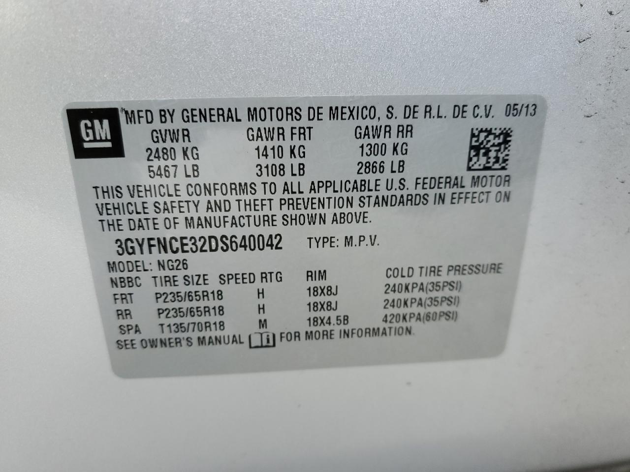 2013 Cadillac SRX - Image 15