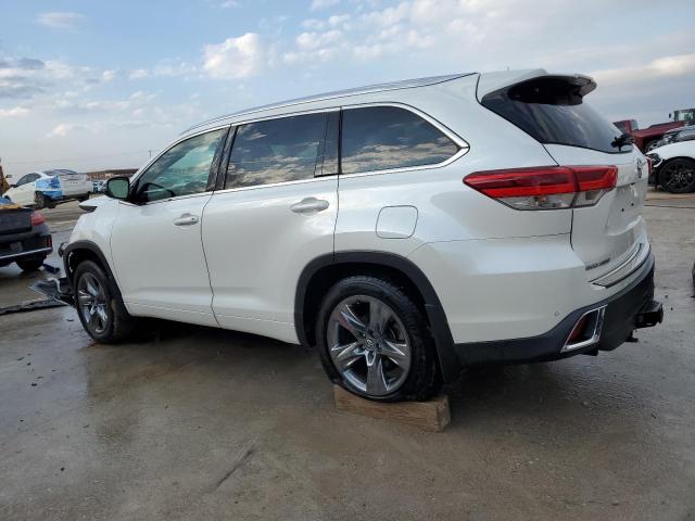  TOYOTA HIGHLANDER 2018 Білий