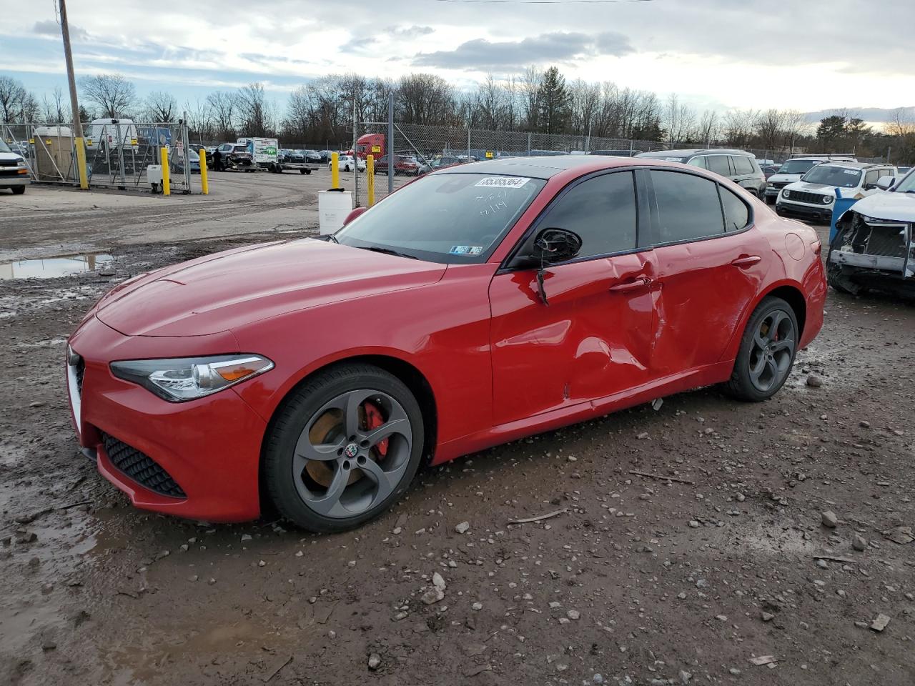 VIN ZARFAEDN3J7567151 2018 ALFA ROMEO GIULIA no.1