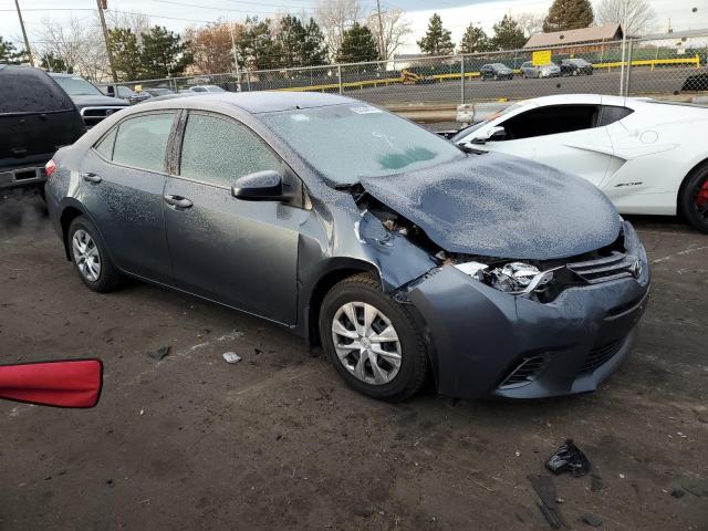  TOYOTA COROLLA 2016 Blue