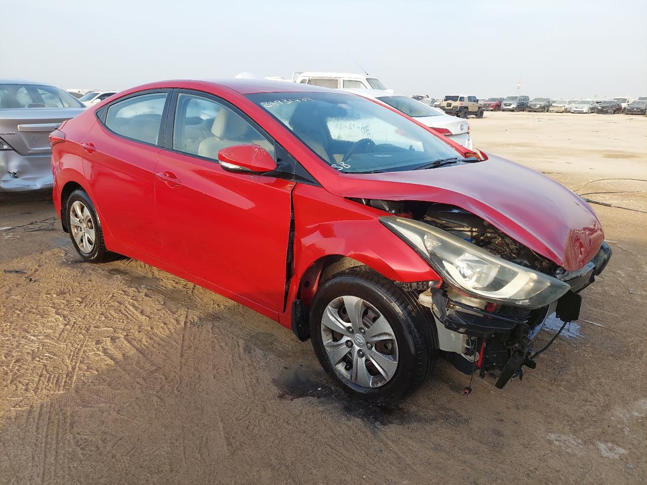 KMHDG41E6FU312769 - 2015 Hyundai Elantra - #86931774