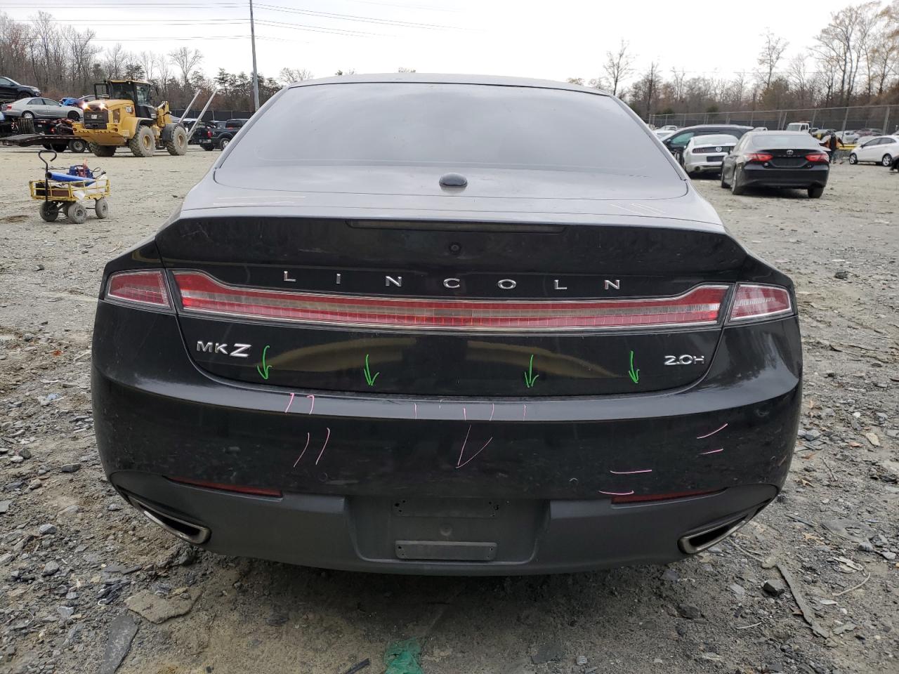 VIN 3LN6L2LU2DR824384 2013 LINCOLN MKZ no.6