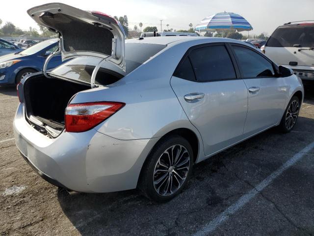  TOYOTA COROLLA 2015 Srebrny