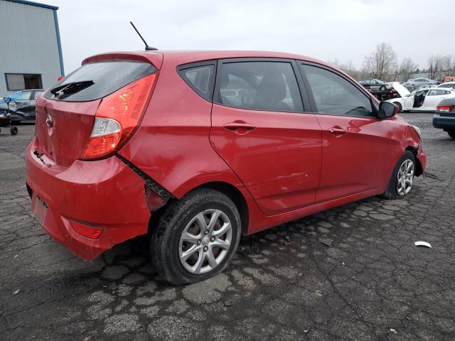  HYUNDAI ACCENT 2012 Red