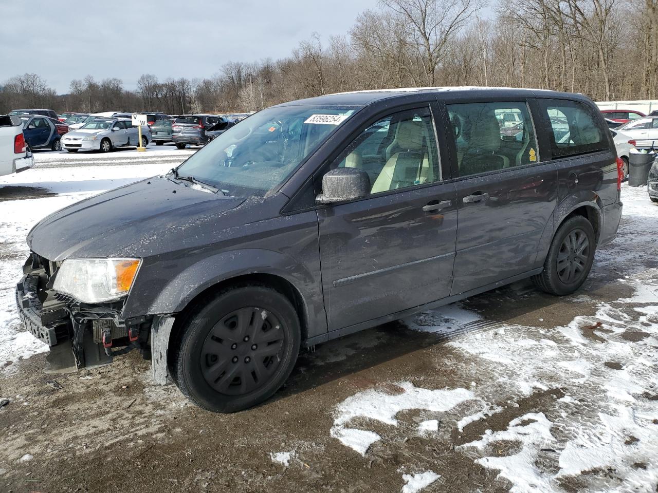 VIN 2C4RDGBG7GR183766 2016 DODGE CARAVAN no.1