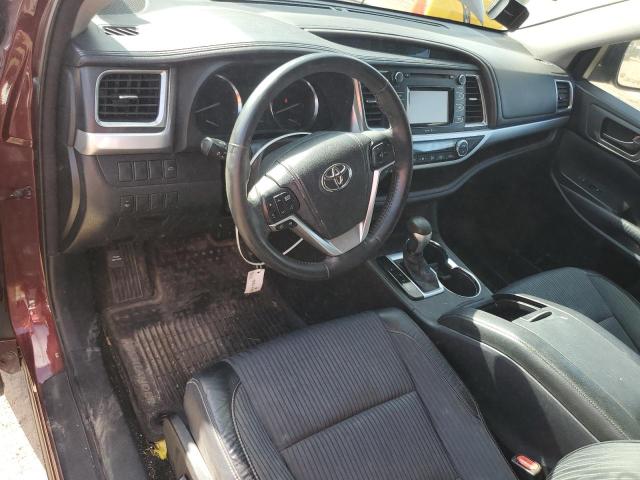  TOYOTA HIGHLANDER 2015 Бургунди