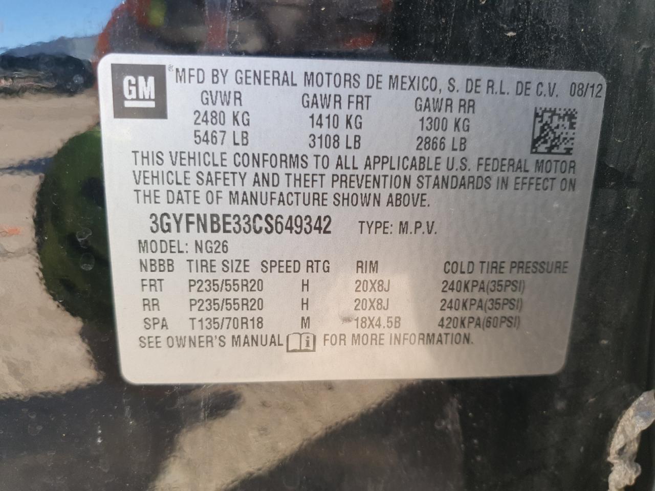 2012 Cadillac SRX - Image 13
