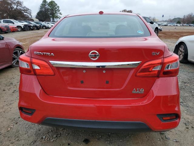  NISSAN SENTRA 2019 Czerwony