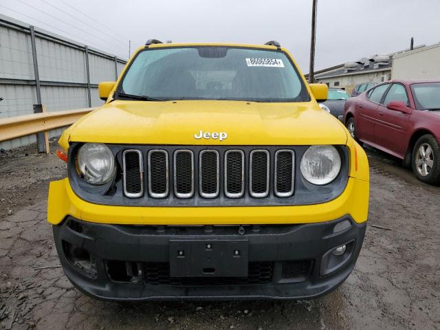 Паркетники JEEP RENEGADE 2016 Желтый