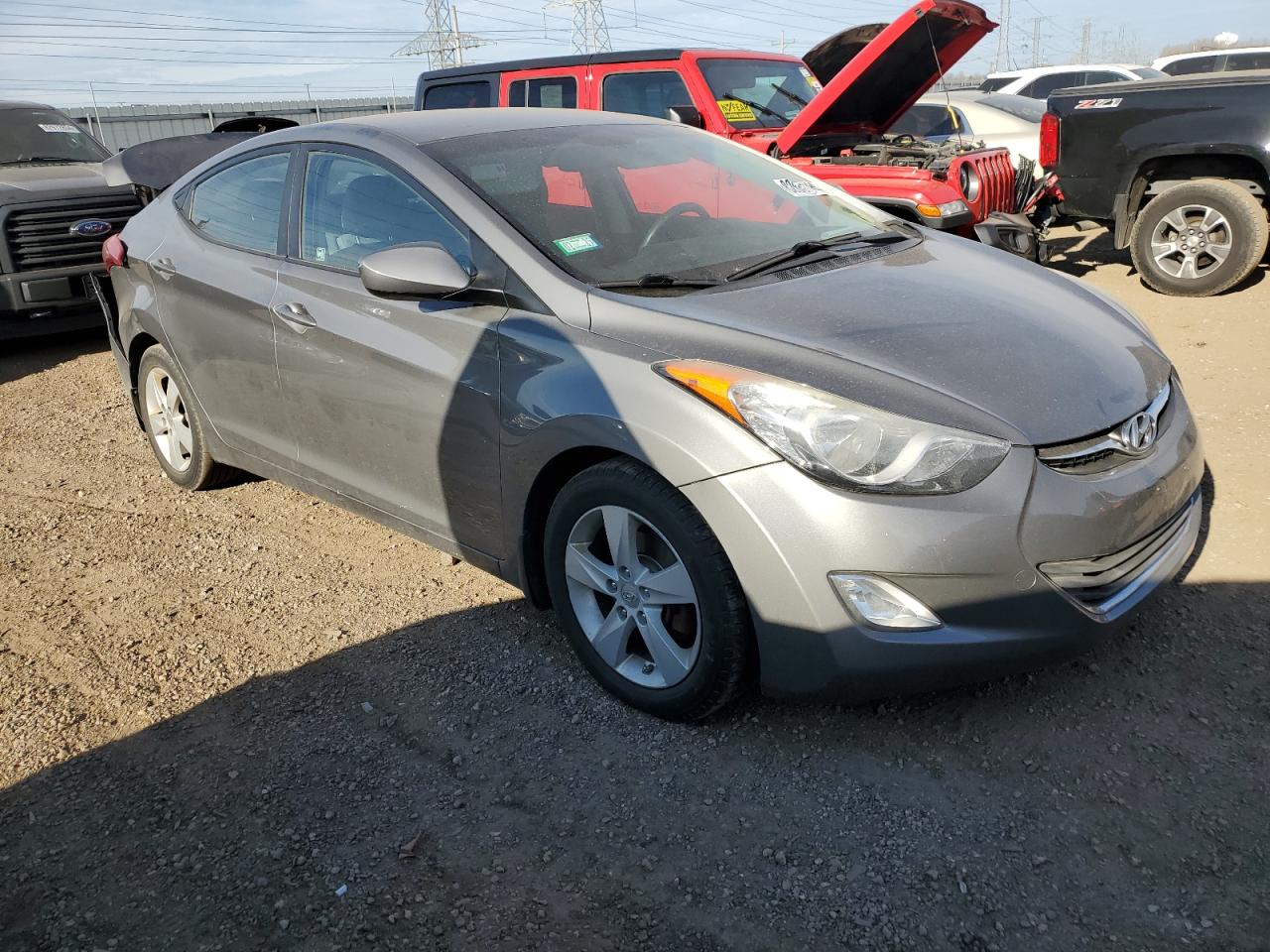 VIN 5NPDH4AE5DH409745 2013 HYUNDAI ELANTRA no.4