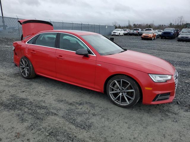 Sedans AUDI A4 2017 Czerwony