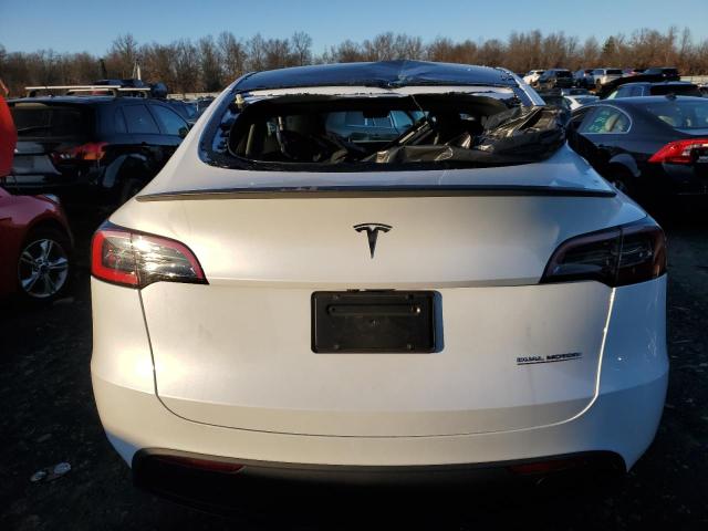  TESLA MODEL Y 2024 Белы