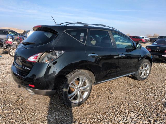  NISSAN MURANO 2012 Black