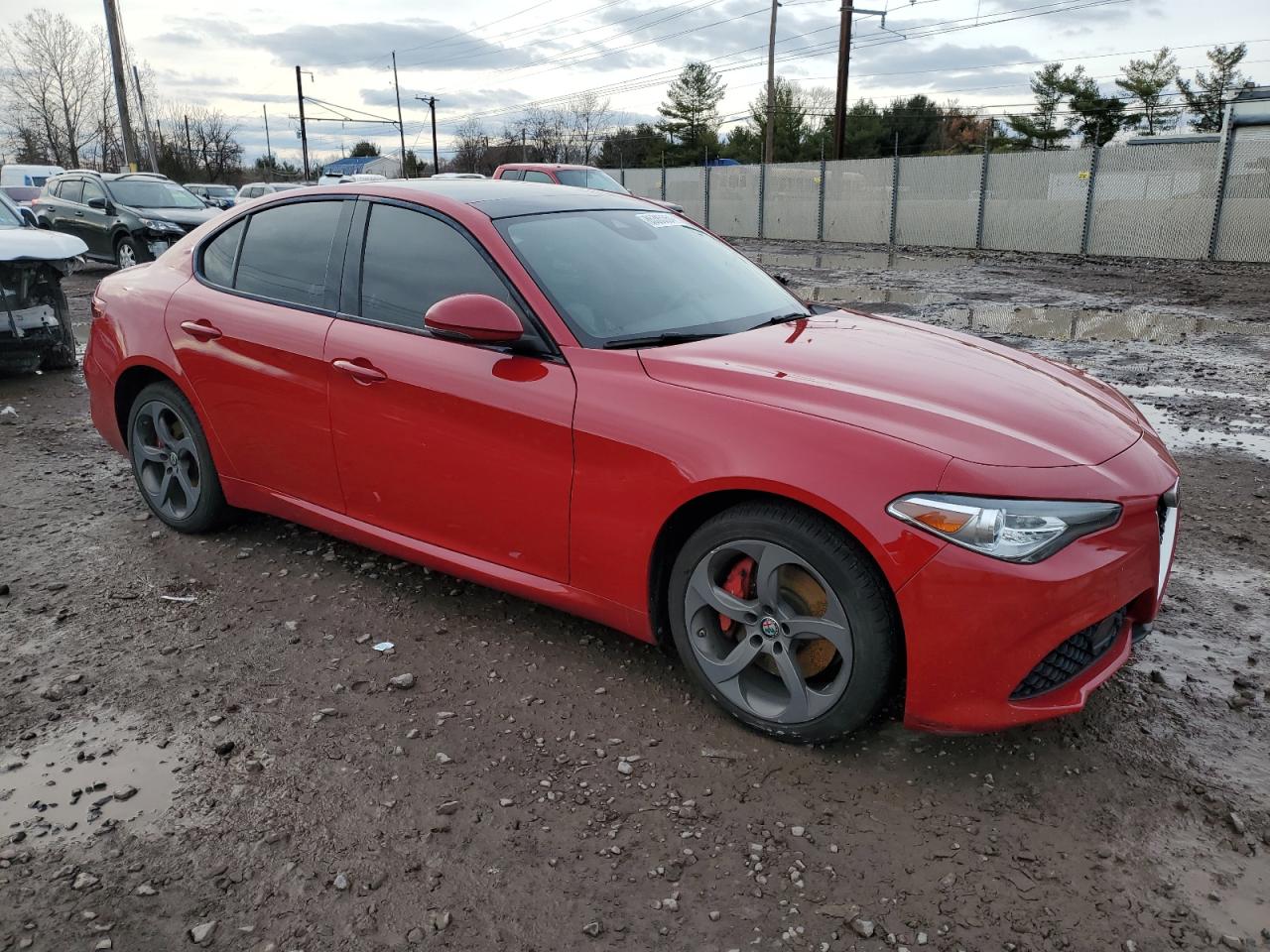 VIN ZARFAEDN3J7567151 2018 ALFA ROMEO GIULIA no.4