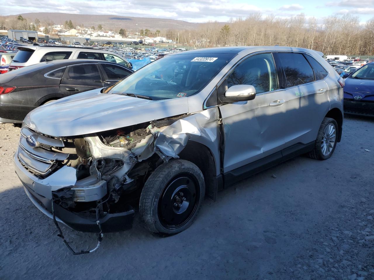 VIN 2FMPK4J99GBB86557 2016 FORD EDGE no.1